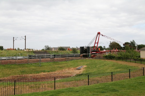 East Linton Station Construction - 2022-05-13